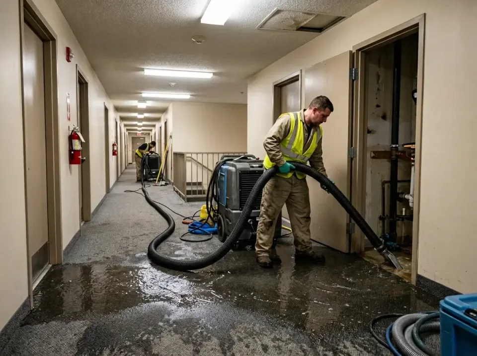 multi-unit-apartment-hallway-f-005 — frequently asked questions, Emergency Burst Pipe Water Extraction & Removal in Orange,…